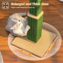 The Tall Timber | 81cm Natural Sisal Cat Scratching Post with Removable Toy