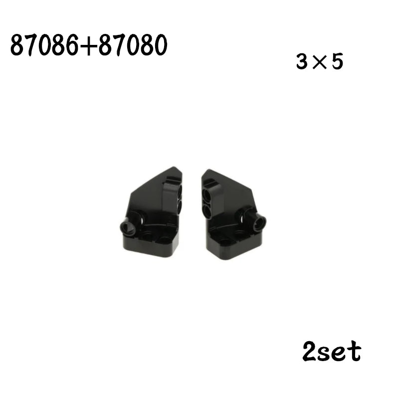 NEW Technical Panel Plate DIY Mechanical Building Blocks MOC Car Parts Brick Toy Gift  24119 62531 64782 11954 18944 18945 24116