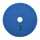 3PC Polishing Pads Granite Polishing Tool Pad Sanding Disc 4 Inch 100mm Dry/Wet Diamond 3 Step Polishing Granite Marble Disk