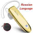 New Bee Bluetooth Headset V5.0 Kabellose Kopfhörer mit Mikrofon 24 Stunden Ohrhörer Mini Freisprecheinrichtung für iPhone Xiaomi