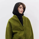 The Arctic Mantle | Hand-Knitted Winter Balaclava with Merino-Blend Insulation