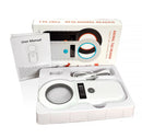 Portable pet ID reader for dogs, cats, and pigs with 134.2KHz/125KHz RFID, EMID/FDX-B, ISO11784/85 support, and 128 data storage