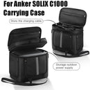 Carrying Case for Anker SOLIX C1000 Portable Power Station Bag Waterproof Anti-drop with Shoulder Strap & Handle Storage Case