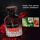 Frauen Blumen-Frucht Eau De Toilette Frischer, natürlicher, eleganter Duft Zitrone Rose Jasmin Langanhaltender Duft Dating Arbeits Parfüm Spray