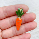 10pcs Alloy Dripping Cartoon Easter Eggs Charm Pendant Necklace Keychain Earrings DIY Rabbit Eggshell Handmade