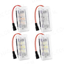 For Tesla Model 3 Y S X LED Atmosphere Foot-Well Lights Car Interior Lighting Floor Door Puddle Decorative Lamp Auto Accessories