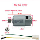 Motors For Kids Electric Car RS550 RS390 RS380 24V 12V 6V DL555 10/12 Teeth Children's Electric Vehicle Motor Replace Tool Part
