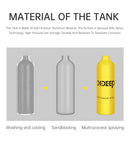 The Abyss Companion | 1L Portable Mini Scuba Diving System with Hand Pump