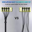 5/10 Pcs Cable Clips Adhesive Cable Organizer Cord Holder Durable Strong Cable Wire Management for Car Office and Home