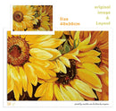 CHENISTORY Frame Sunflower DIY Painting By Numbers Acrylic Paint By Number Handpainted For Home Decor Calligraphy Painting 60x75