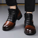 The Iron Archive | Men's Retro Zipper Ankle Boots