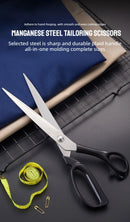 The Savile | 10-Inch Forged Stainless Tailor Shears — Professional Fabric & Leather