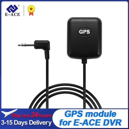 E-ACE GPS Module For Car DVR GPS Log Recording Tracking Antenna For Car Dash Camera A37/A37P/A38/A45/A45P