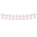 Easter Banner Rabbit Cake Topper Easter Hanging Garland Home Bunting Flags Easter Decor for Home Kids  Birthday Party Supplies