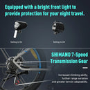 COLORWAY electric Bike for men and women, electric MTT adult, with removable Lithium battery 36V12Ah, 35-90 km range