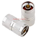 2 Stück L16 N-Stecker auf N-Stecker gerader Konnektor N-Stecker auf N-Stecker Doppel RF Adapter Koax Schnelle Lieferung Hohe Qualität