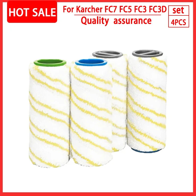 For Karcher FC5 FC7 FC3 FC3D Electric Floor Roller Brush Cleaner Accessories Robot vacuum cleaner Replacement Parts