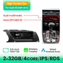 AI Voice Wireless Carplay Car Radio Player For Audi A5 2009-2016 Android 14 WIFI 4G SIM BT 8GB 128GB GPS Navi Touch Stereo IPS