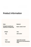 Tactical Molle Waterproof Bag Accessories Expansion Bag Hiking Camping Mountaineering Bag Multi Functional Accessory Pack