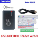 Yanpodo 860Mhz~960Mhz Plug and Play UHF RFID Reader OTG HID Keyboard USB RFID Writer for Windows Android IOS Emulation Reading