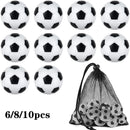 6/8/10pcs Tabletop Soccer Replacement Ball 32mm Soccer Player Gift Game Accessories Parent-Child Interactive Soccer Board Game