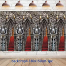 Middle Ages Armored Knight Theme Children's Birthday Party Decoration Supplies Disposable Backdrop Plate Banner Baby Shower Gift