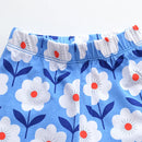 Little maven 2024 Leggings Flower Print Baby Girls Pants Leggings Cotton Comfort Trousers Toddler Kids Clothes Children's Pants