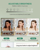 Hzuaneri Hzuaneri Bedside Table set of 2, with Charging Station,  Side Table with LED Lights, 1 Open Compartment and 2 Drawers