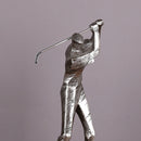 Huge Golf Player Figurine Resin Sportsman Statue Industrial Geometrical Shape Golfer Accessory Light Luxury Club Bar Home Decor