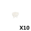 MOC WWII Military Figure Accessories Building Blocks Soldiers Face Scarf Tactical Belt Headphones Telegram Toys Children J031