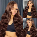 The Chestnut Veil | 13x6 HD Lace Front Body Wave Wig, 18 to 46 Inches