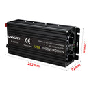 Car Inverter 12V 220V Power 500W/1500W/2000W/2600W/3000W Converter EU Socket 12 Volts auto Inversor12v 220 v Transformer Solar