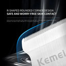 Kemei KM-2293 DLC T-Blade Professional Finishing Machine Zero Gapped Clipper USB LED Display Full Metal Hair Trimmer Machine