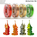 ERYONE Promotion New Dual Color Filament Matte Silk PLA For FDM 3D Printer Color Changing 1.75mm ±0.03 Fast delivery