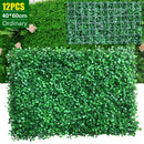 The Verdant Veil | Modular 60×40cm Artificial Boxwood Privacy Screen
