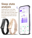 LIGE Women Smart Bracelet with Heart Rate Monitor Activity Fitness Tracker Sports Wristband Waterproof Smart Watch Men Smartband