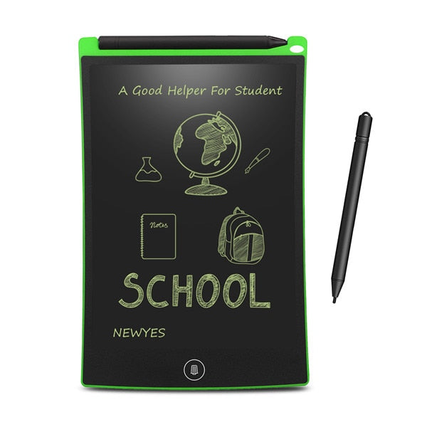 NEWYES 8.5 Inch LCD Writing Digital Tablet Drawing Notepad Electronic HandWriting Pad Graphics Board With Stylus Pen Kids Gift