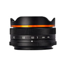 【 Aus Brasilien 】 Brightin Star 10mm F5.6 Fisheye Weitwinkel APS-C spiegellose Kameraobjektiv für Sony Canon RF Nikon Z Fuji 10 5.6
