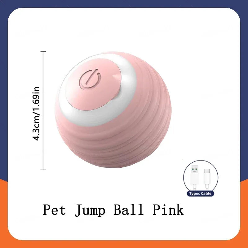 Smart Dog Toy Ball Electronic Interactive Pet Toy Activity Ball USB Automatic Moving Bouncing Puppy Birthday Gift Cats Product