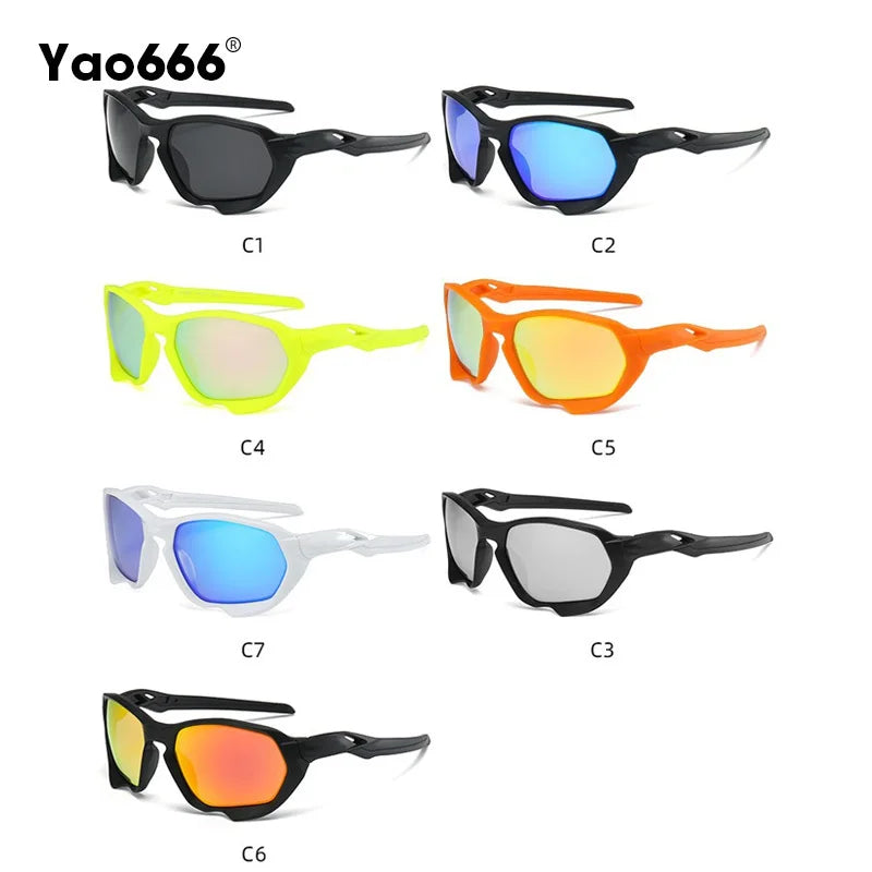 2742 New Sport Luxury Brand Classic Round Sunglasses Men Women Outdoor Travel Oval Sun Glasses Anti-Reflective UV400