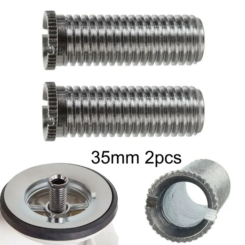 1/2/5pc 35/45mm Kitchen Sink Basket Strainer Screws Stainless Steel Plug Screw Bolt Threaded Screw Connector Kitchen Fixture