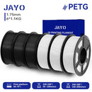 JAYO 3D Filament PLA +/PETG/PLA 1.75MM +/- 0.02MM 6Rolls Coloful Neatly Wound 3D Printing Material For 3D Printer&Pen 1.1KG/ROLL