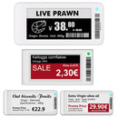 2.1'' 2.9'' E-paper E-Ink EInk Display Screen NFC BT Version App Operating Software TFT Screen IP65 Electronic Price Tag Card