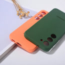 New Samsung Galaxy S24 Ultra S23 S22 Case Liquid Silicone Phone Cover S24Ultra S23Ultra S22Ultra S23+ S24+ Back Protective Shell