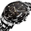 NIBOSI Watch Men Top Brand Luxury Blue Male Date Quartz Mens Watches Waterproof Sport Watch Clock Wristwatch Relogio Masculino