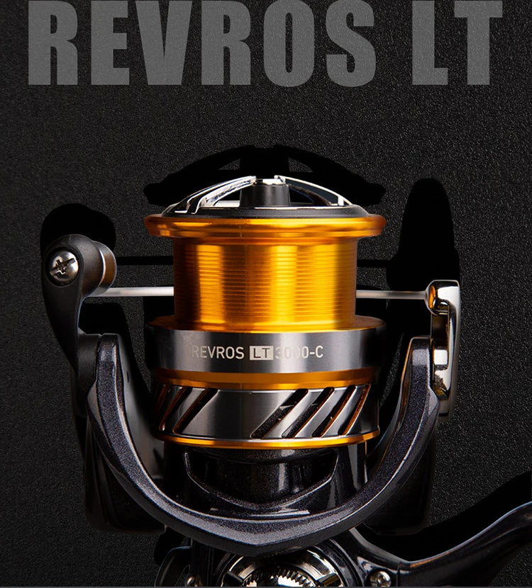 DAIWA REVROS LT Spinning Fishing Reel Baitcasting Reel  4+1BB Drag 5-12KG Low Gear Ratio Saltwater  Wheels