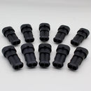 Werbeaktion! 10 Kit 2-poliger wasserdichter elektrischer Kabelverbinderstecker