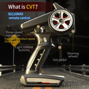 Brand New Remote Control All-Terrain Off-Road Vehicle: Brushless Motor, 4WD, 80KM/H Speed, Equipped with LED Headlights.