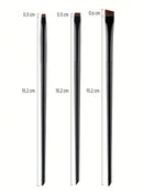 The Precision Trio | Professional Mink Hair Makeup Brush Set