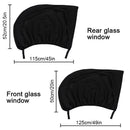BLALION 2 Stück Auto-Fenster-Sonnenschutz Seitenfenster-Sonnenschutz Atmungsaktives Netz Schutzhülle Netz Moskitoabwehr Auto Zubehör